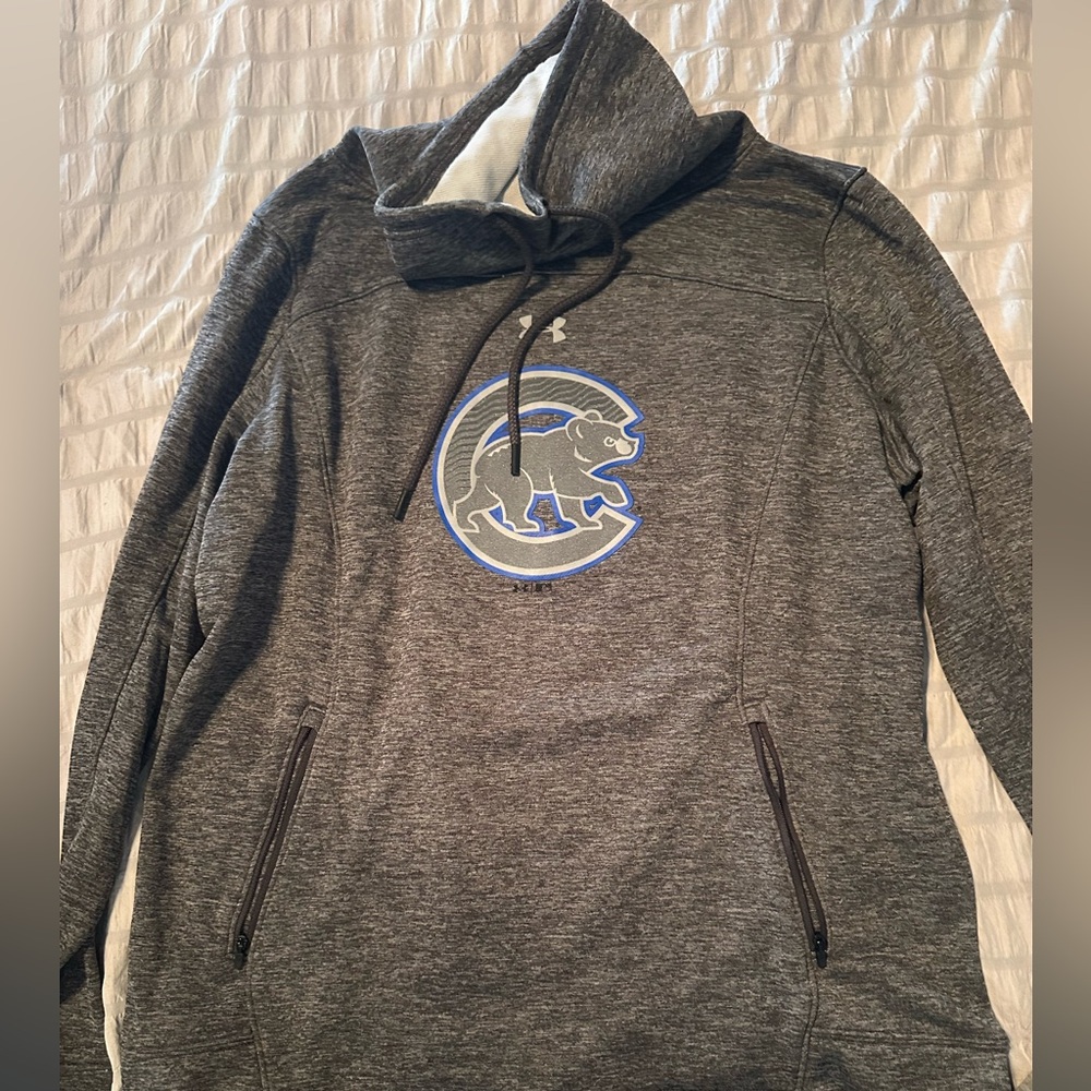 Cubs under armour cowl neck sweatshirt